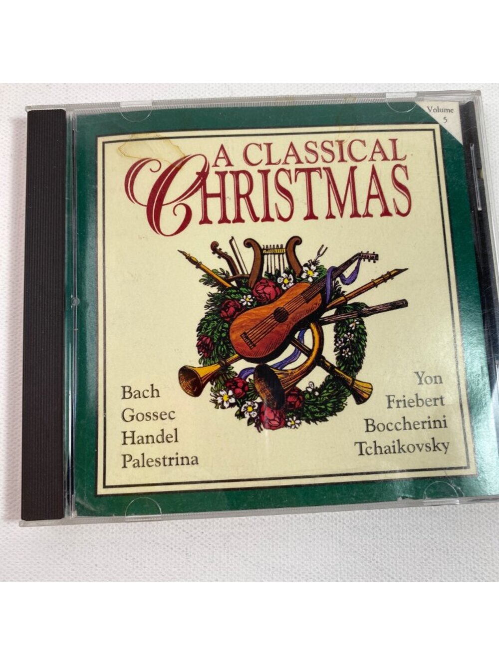 A Classical Christmas Volume 5 CD The New World Orchestra Holiday Music 1993